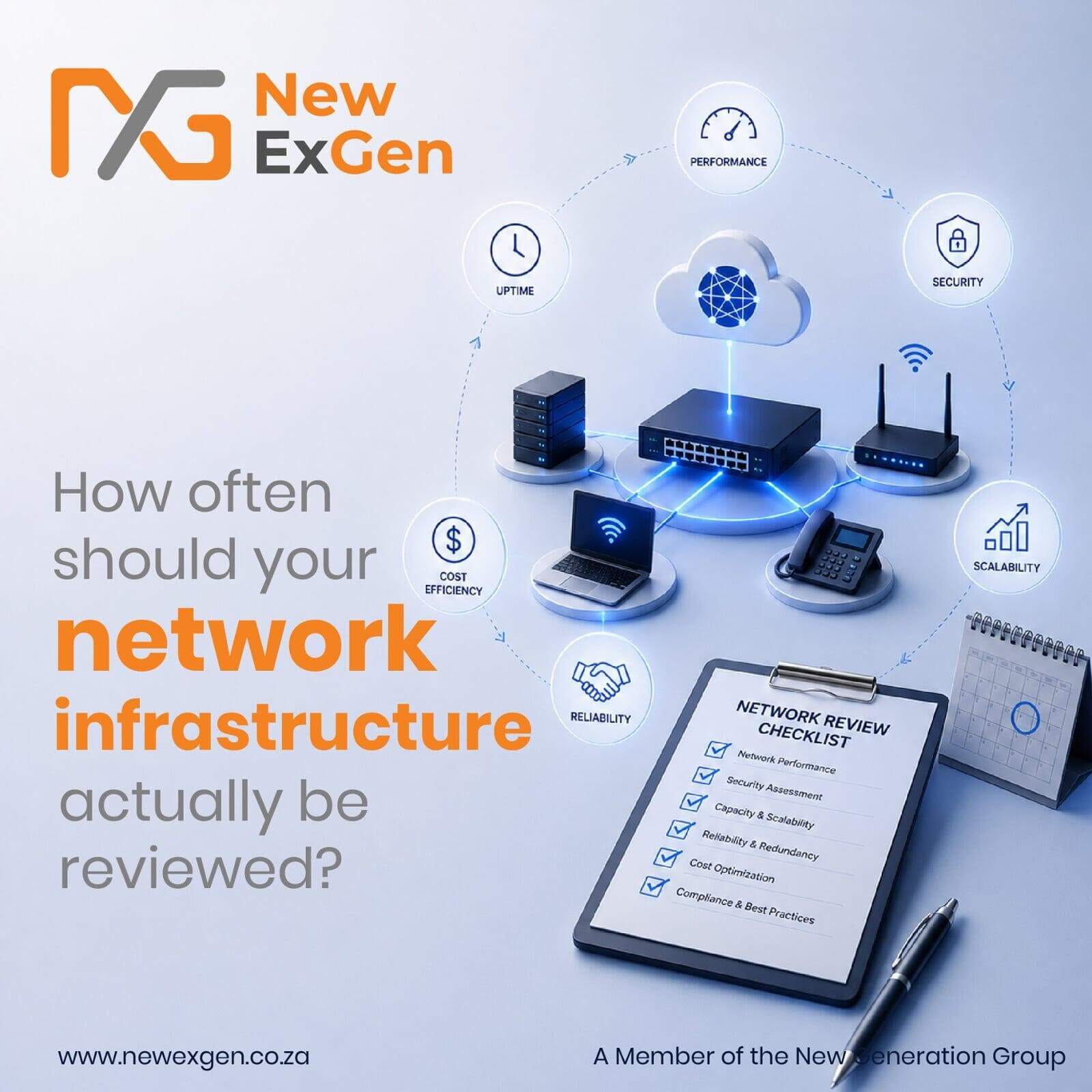 How often should your network infrastructure actually be reviewed? 